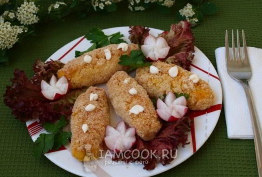 Картофельные зразы с творогом