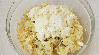 картофельные зразы с творогом