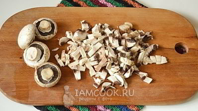 куриные зразы с грибами