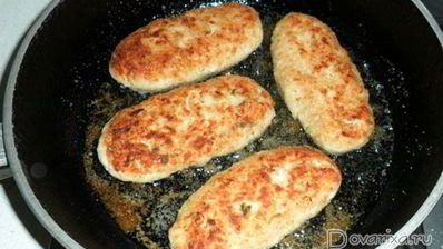 куриные зразы с начинкой из потрошков