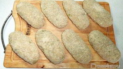 куриные зразы с начинкой из потрошков