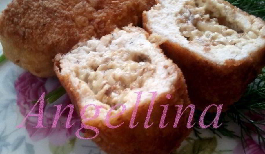 Рецепт куриных зраз с сыром и грецкими орехами