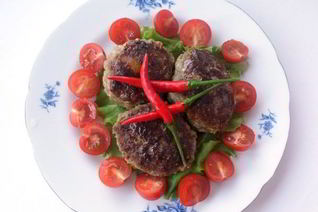 Мясные зразы с картофельной начинкой