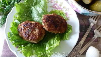 мясные зразы с начинкой из курицы