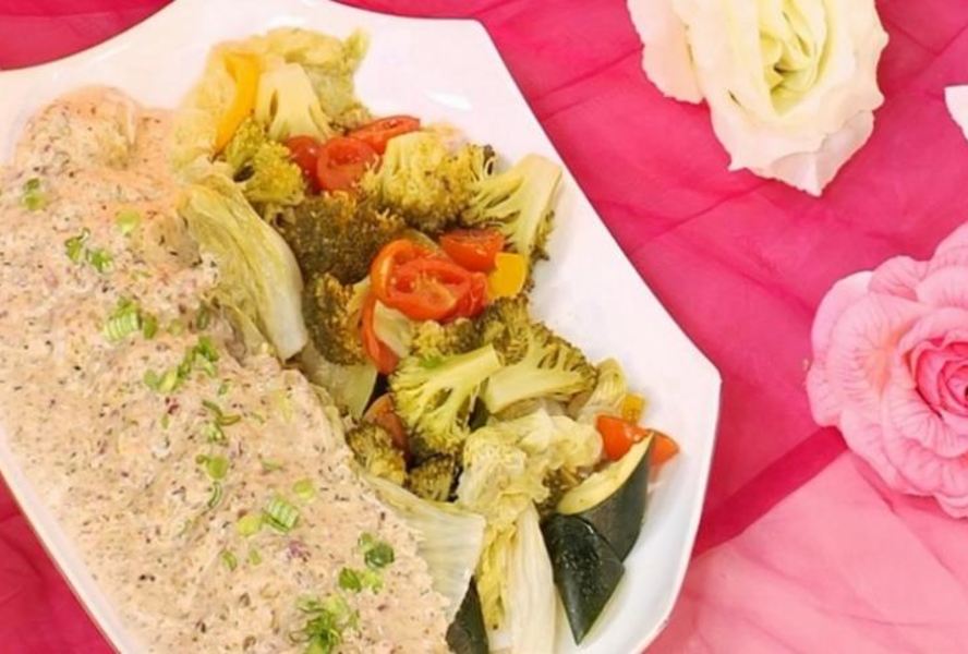 Нежные куриные зразы с овощами