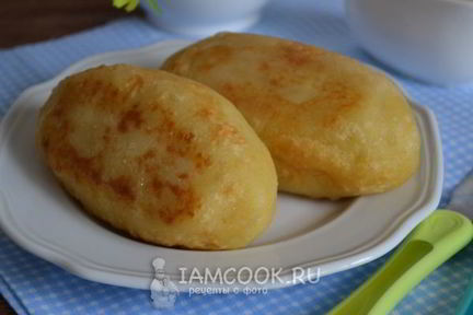 Постные картофельные зразы с капустой