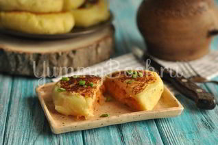 Постные зразы с капустой