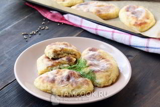 Зразы картофельные с фаршем в духовке