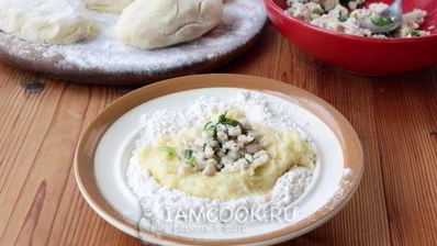 зразы картофельные с фаршем в духовке