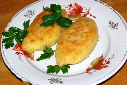 Зразы картофельные с капустой и грибами