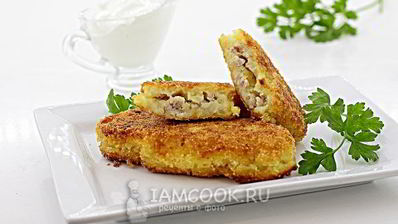 зразы картофельные с мясом