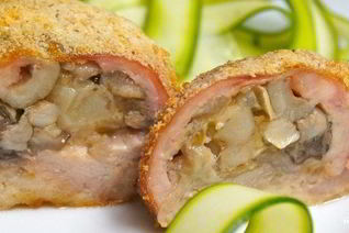 Зразы куриные с моцареллой