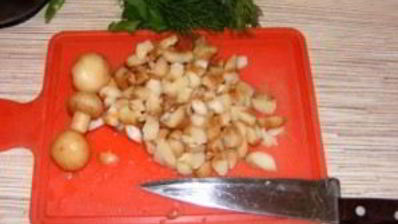 зразы с мясом и грибами