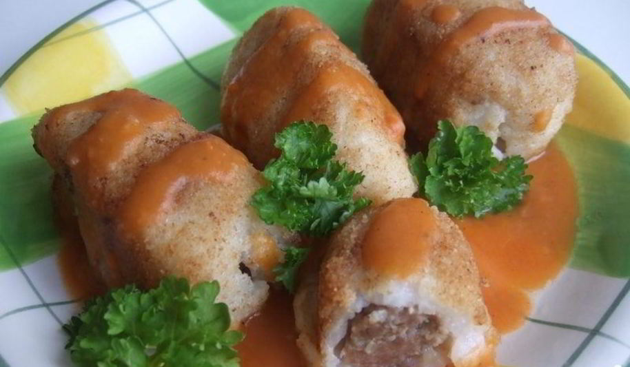 Рецепт зраз с рисом и фаршем