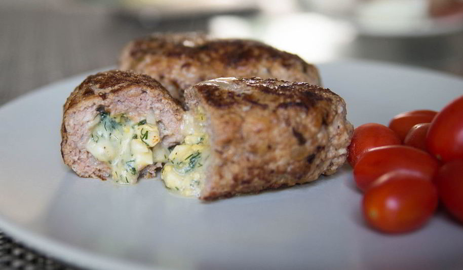 Рецепт зраз с сыром и зеленью