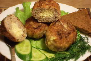 Зразы с сыром