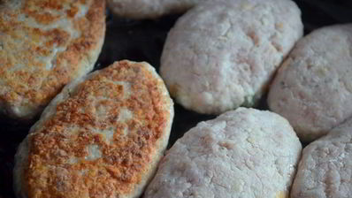 зразы с яйцом и зеленью