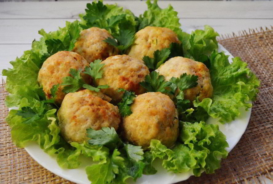 Зразы с зеленым луком и яйцом