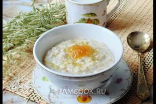 Геркулесовая каша с молоком