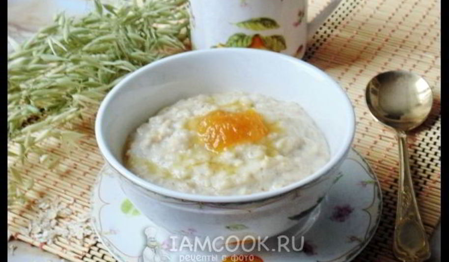 Рецепт геркулесовой каши с молоком