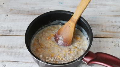 геркулесовая каша с тыквой