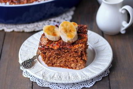 Геркулесовая каша в духовке