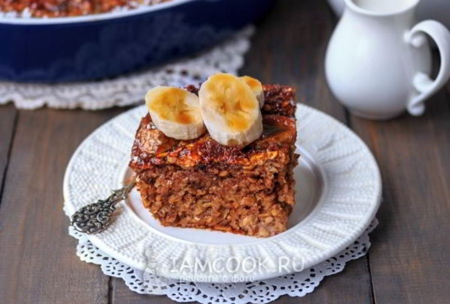 Геркулесовая каша в духовке