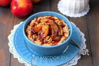 Геркулесовая каша Яблочный пирог
