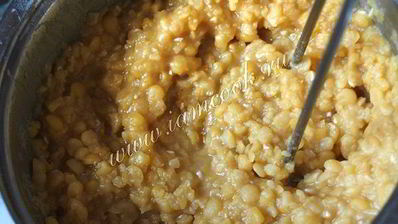 гороховая каша с луком