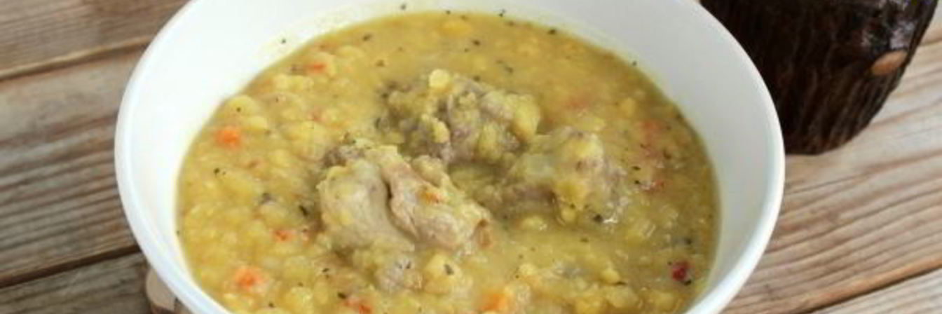 Гороховая каша с мясом