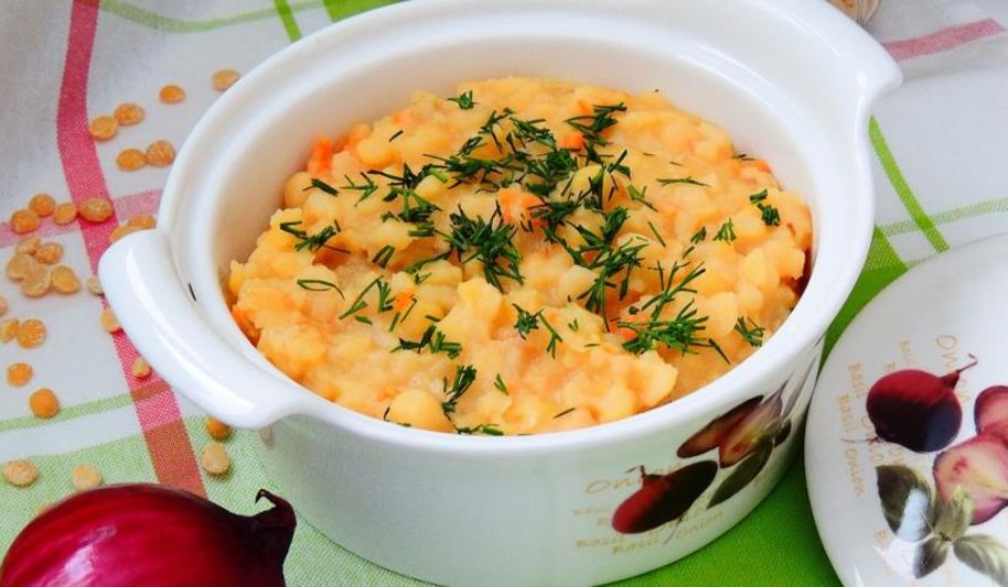 Рецепт гороховой каши с зажаркой