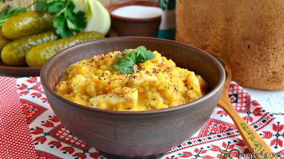 гороховая каша со свининой в мультиварке