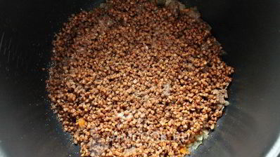 гречка по-купечески с фаршем в мультиварке