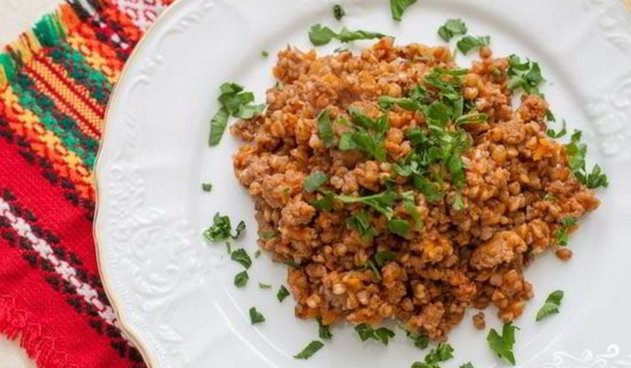 Рецепт гречки по-купечески с фаршем
