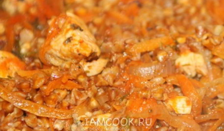 Рецепт гречки по-купечески с курицей