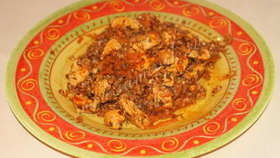 гречка по-купечески с курицей