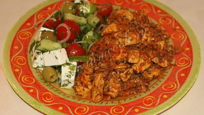 гречка по-купечески с курицей