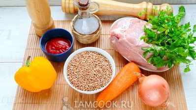 гречка по-купечески в мультиварке со свининой