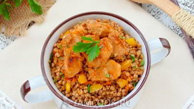 гречка по-купечески в мультиварке со свининой