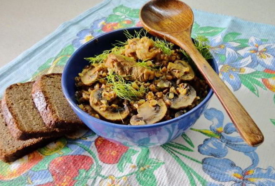 Гречка по-купечески в мультиварке