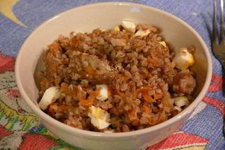 Гречка по-русски без мяса