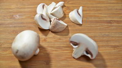 гречка с белыми грибами и шампиньонами