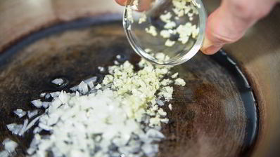 гречка с белыми грибами и шампиньонами