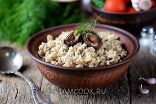 Гречка с фаршем в духовке