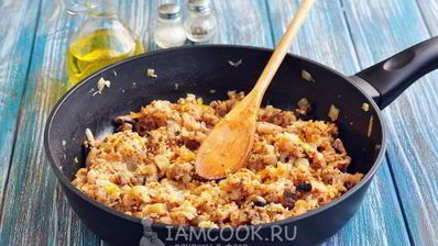 гречка с фаршем в духовке