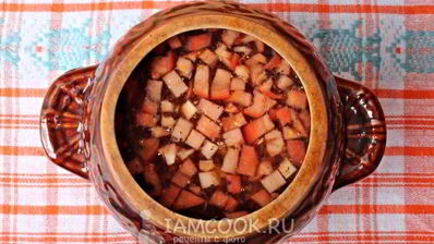 гречка с фаршем в горшочке в духовке