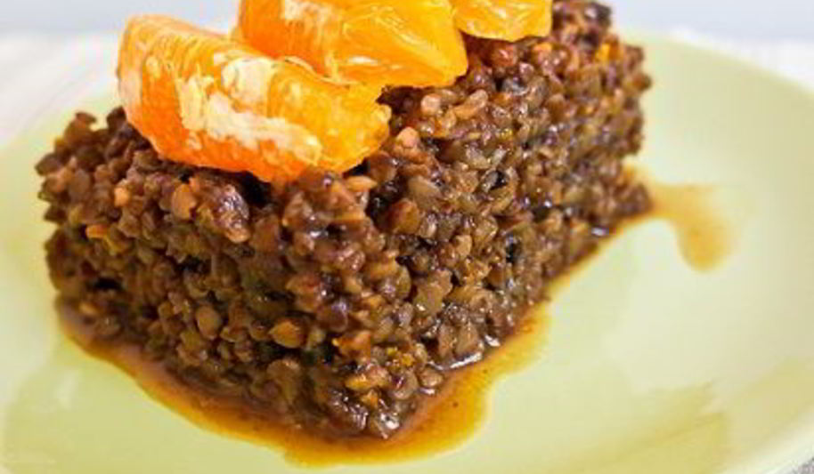 Рецепт гречки с финиками и апельсинами