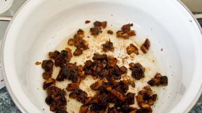 гречка с финиками и апельсинами