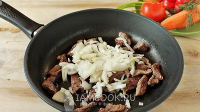 гречка с говядиной в духовке