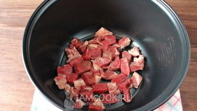 гречка с говядиной в мультиварке